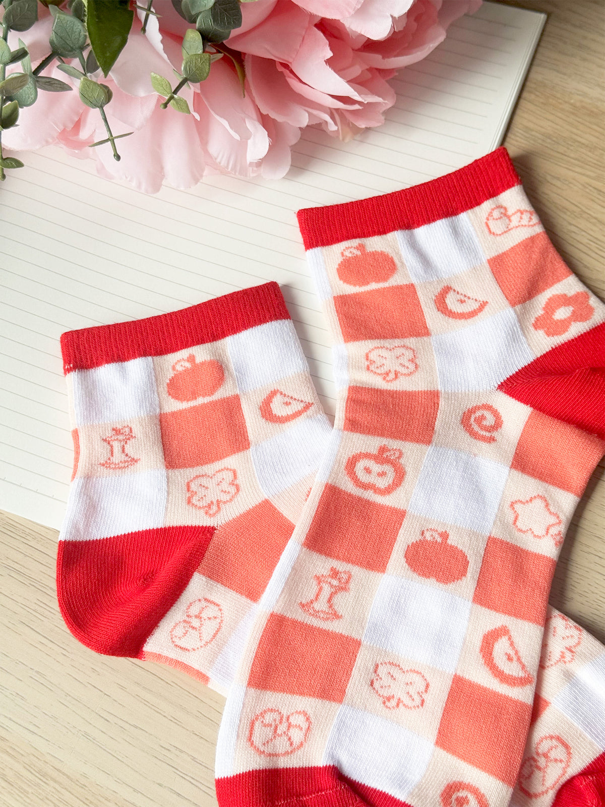Apple Muncher Low Cut Socks