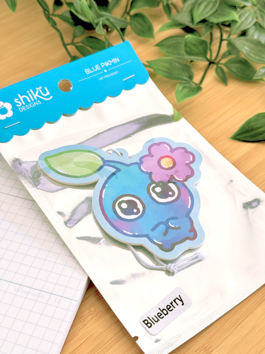 Blue Pikmin Air Freshener