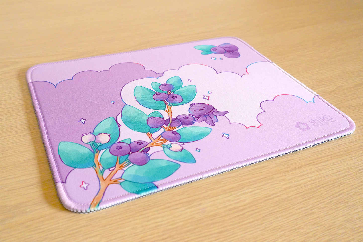 Blueberry Jellyfish Mouse Pad