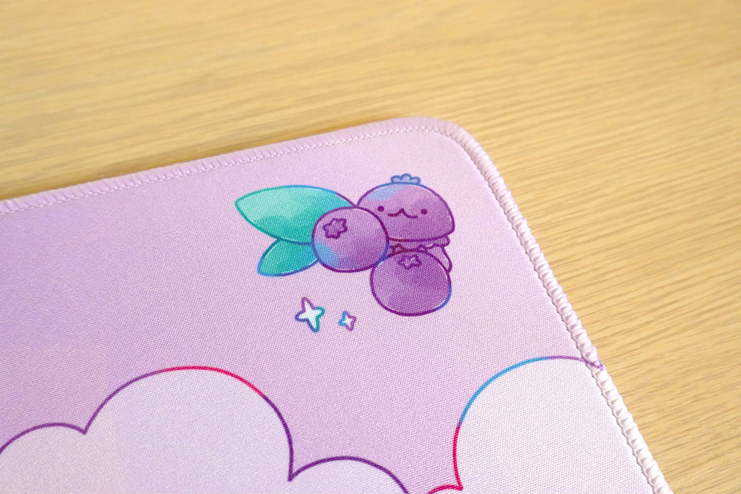 Blueberry Jellyfish Mouse Pad