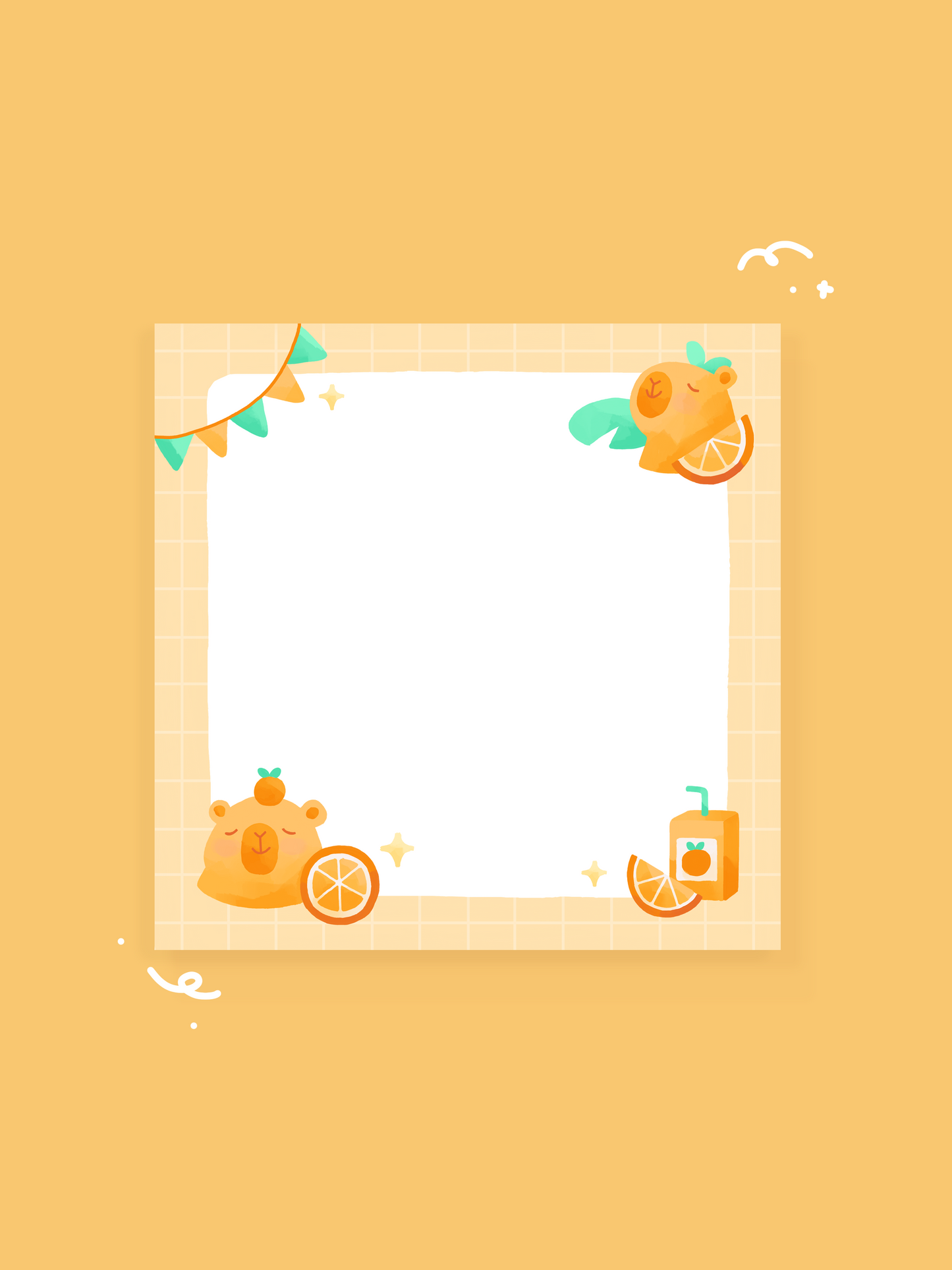 Capybara Sticky Note