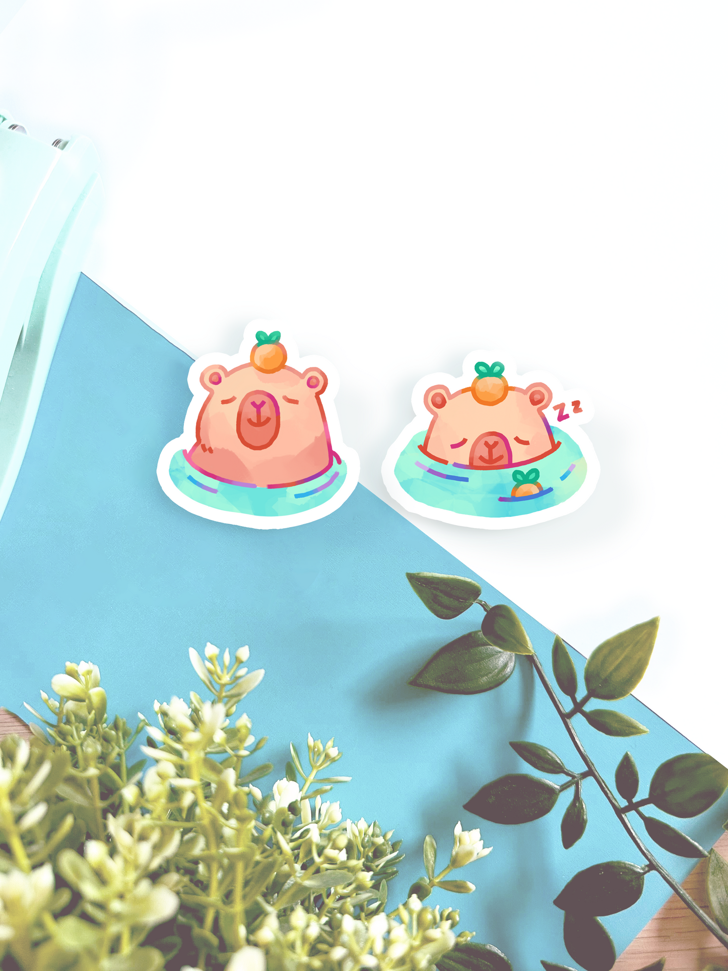 Capybara Stickers