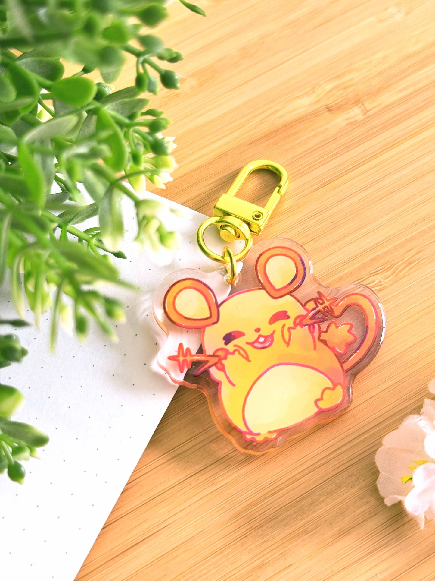 Dedenne Keychain