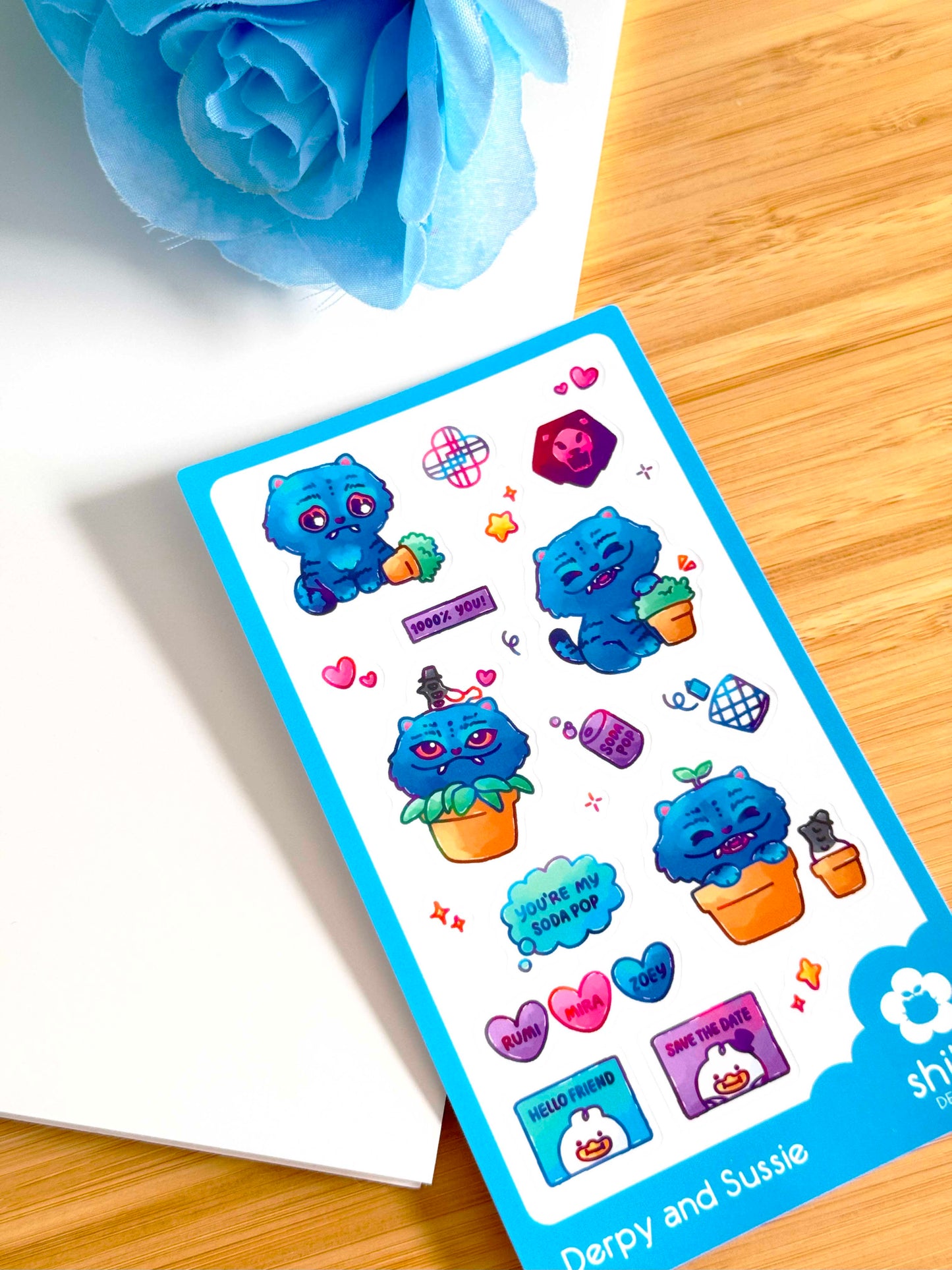 Derpy and Sussie Sticker Sheet