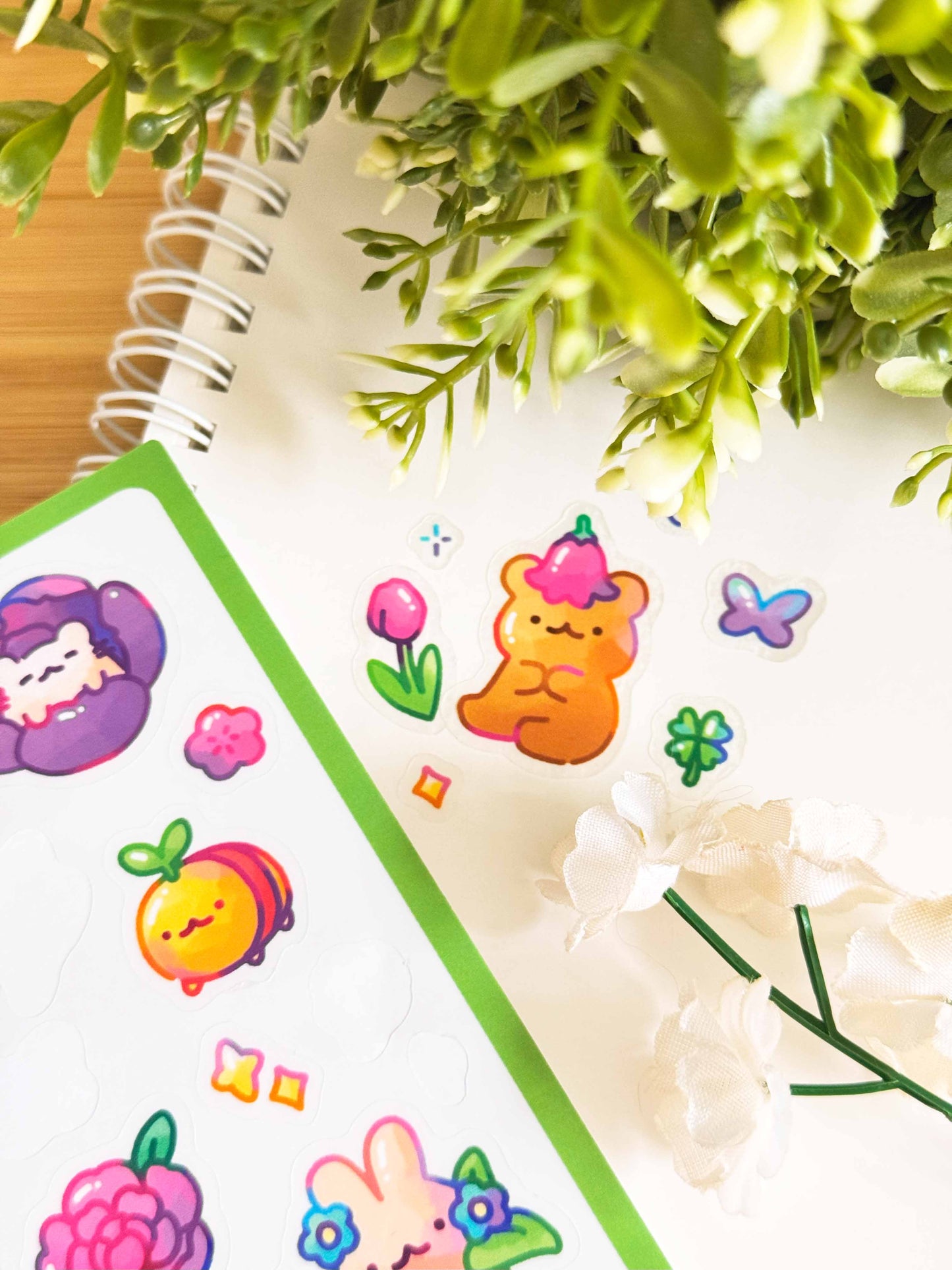Flower Garden Sticker Sheet
