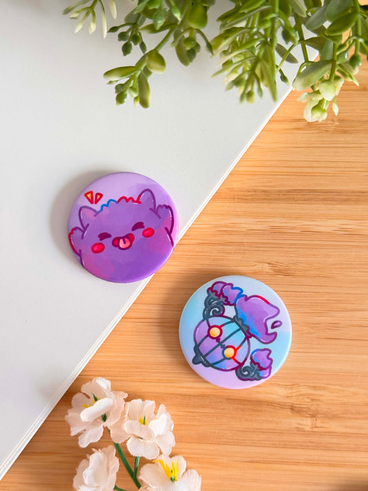 Ghost Pals Button Magnet Set
