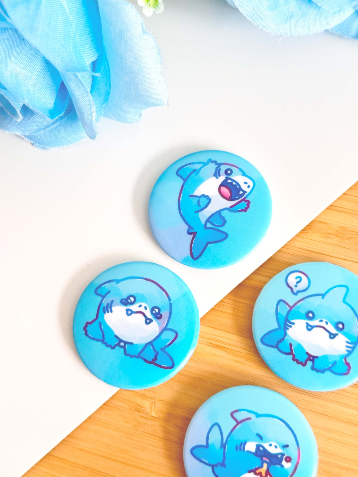 My Name is Jeff Button Magnet Set