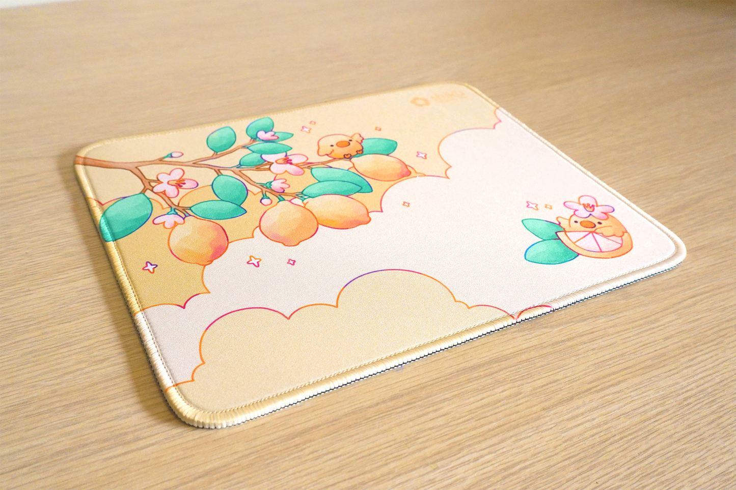 Lemon Bird Mouse Pad