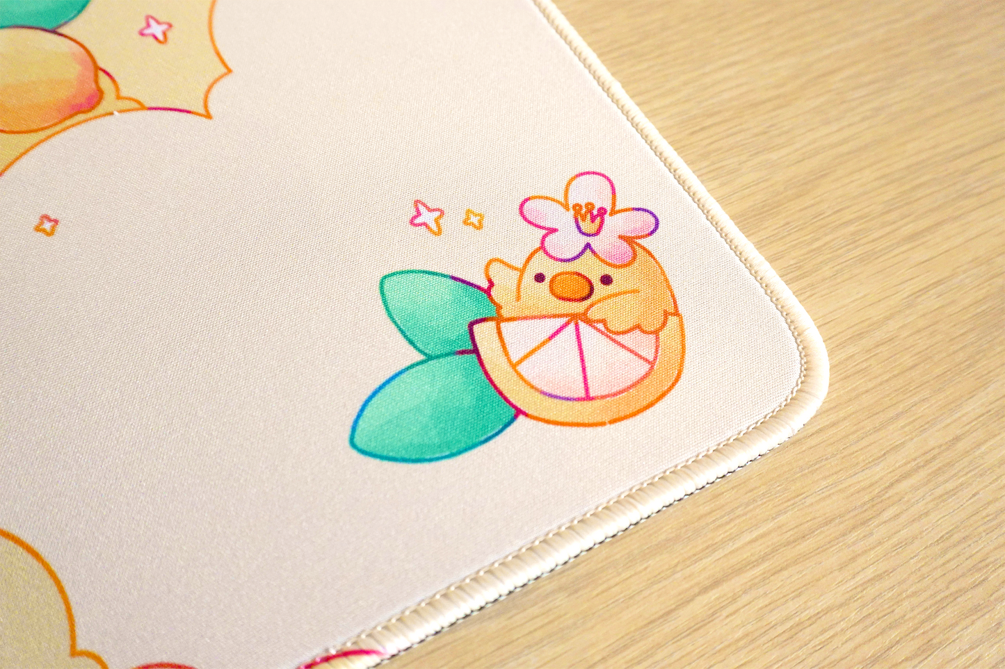 Lemon Bird Mouse Pad