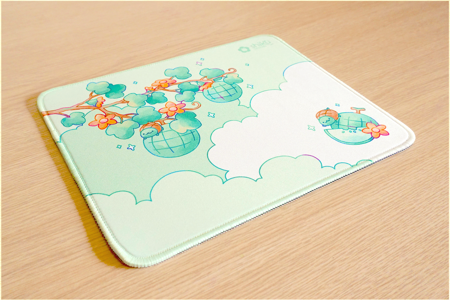 Melon Turtle Mouse Pad