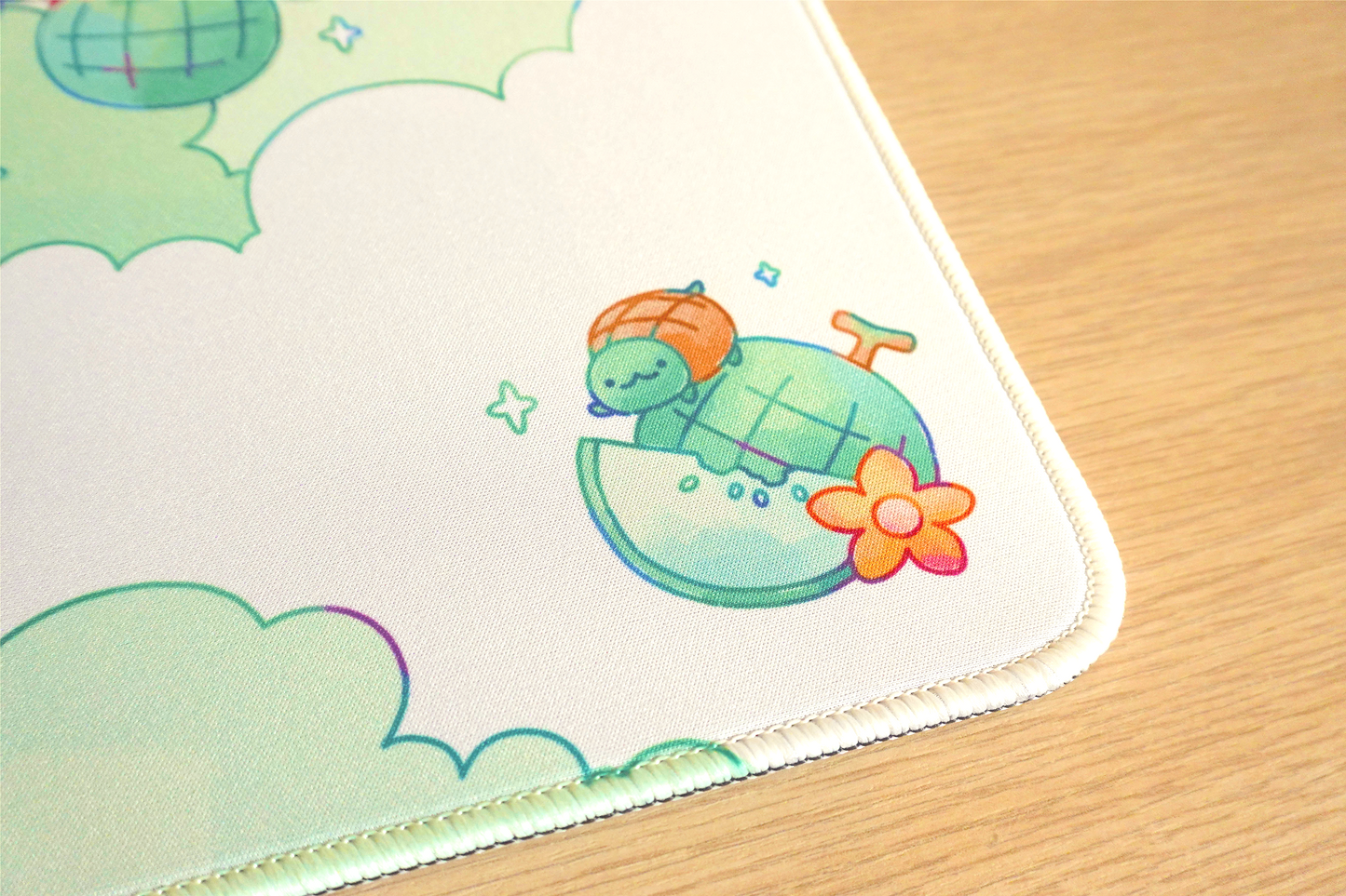 Melon Turtle Mouse Pad