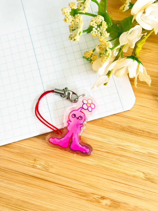 Red Pikmin Keychain
