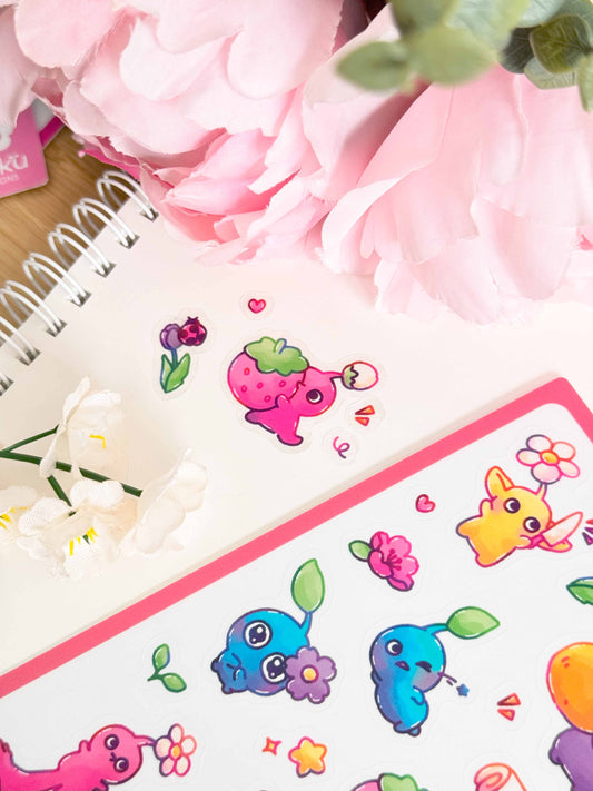 Pikmin Sticker Sheet