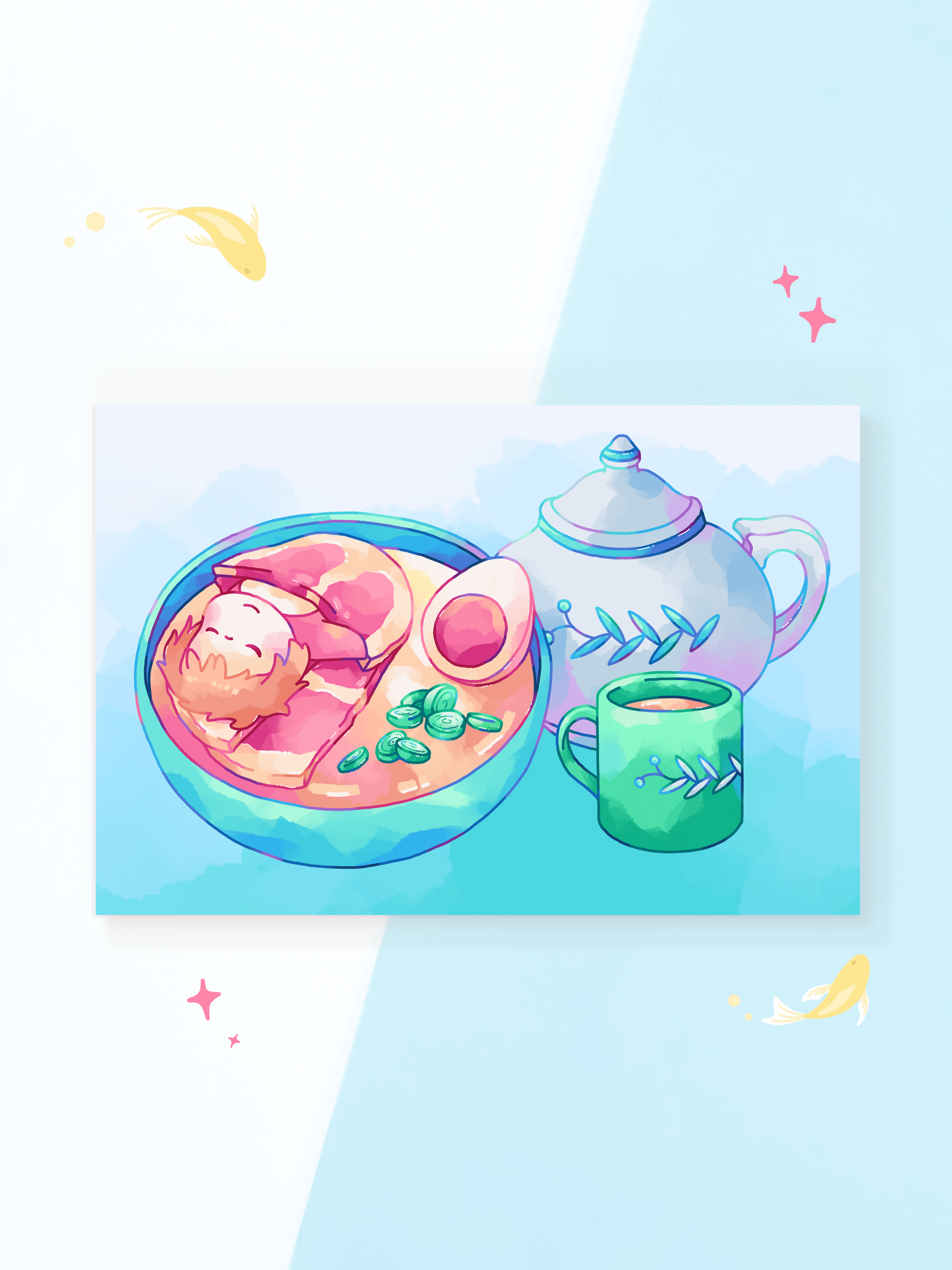 Ponyo's Ramen Print