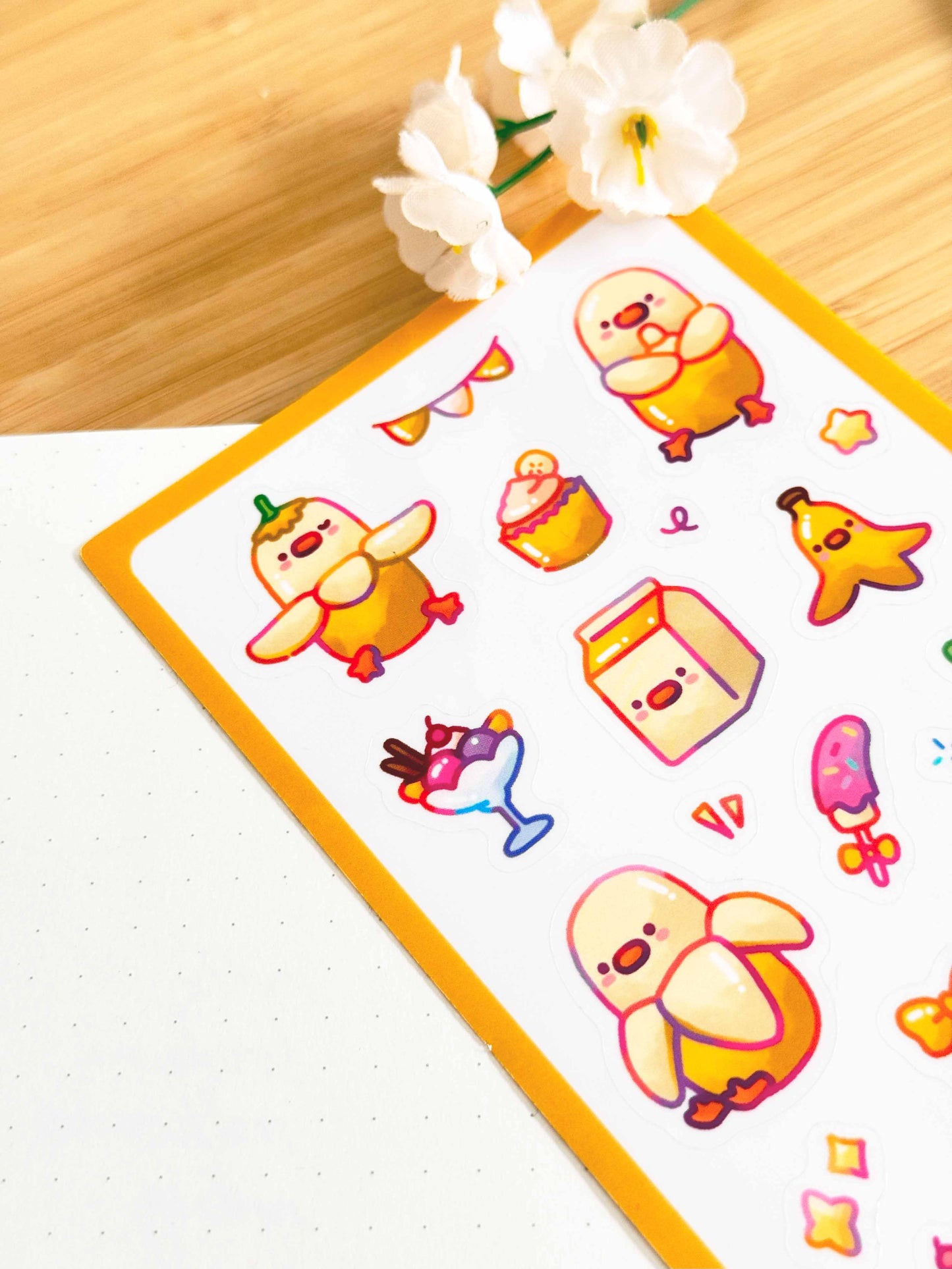 Quackson Sticker Sheet