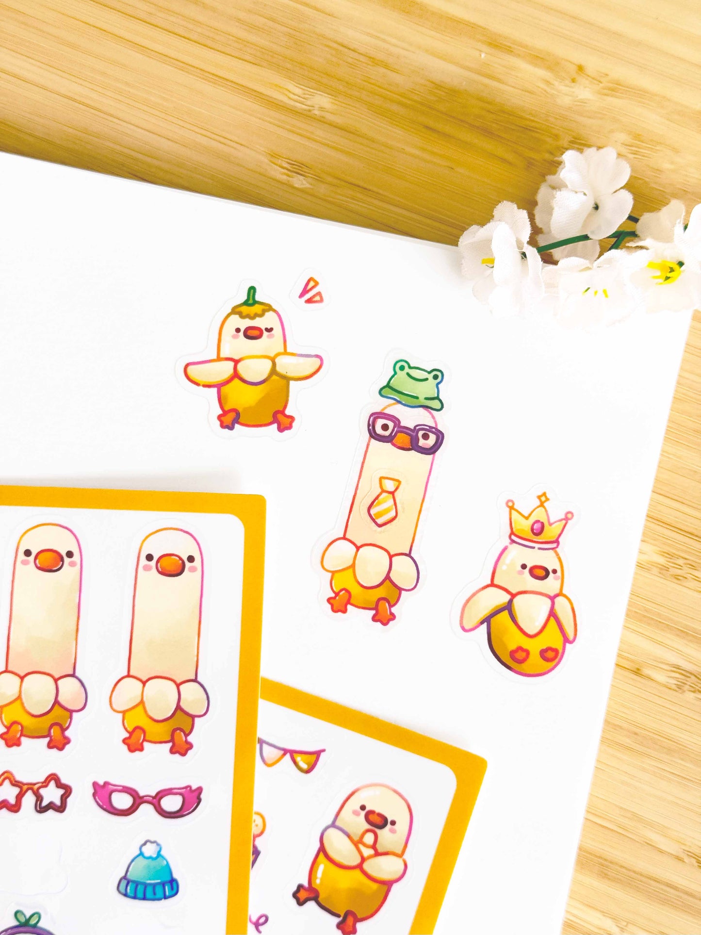 Quackson Sticker Sheet