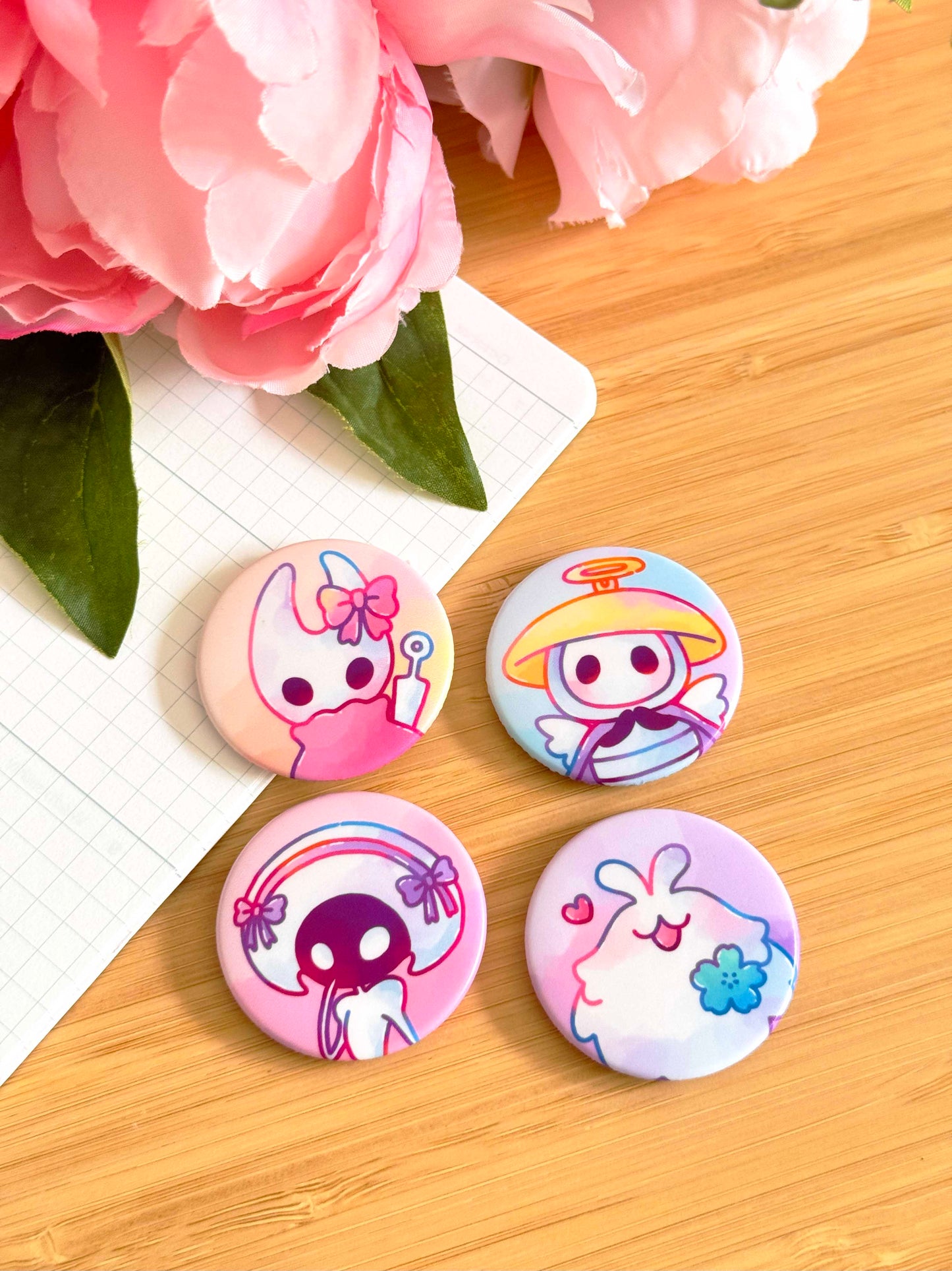 Silksong Button Magnet Set