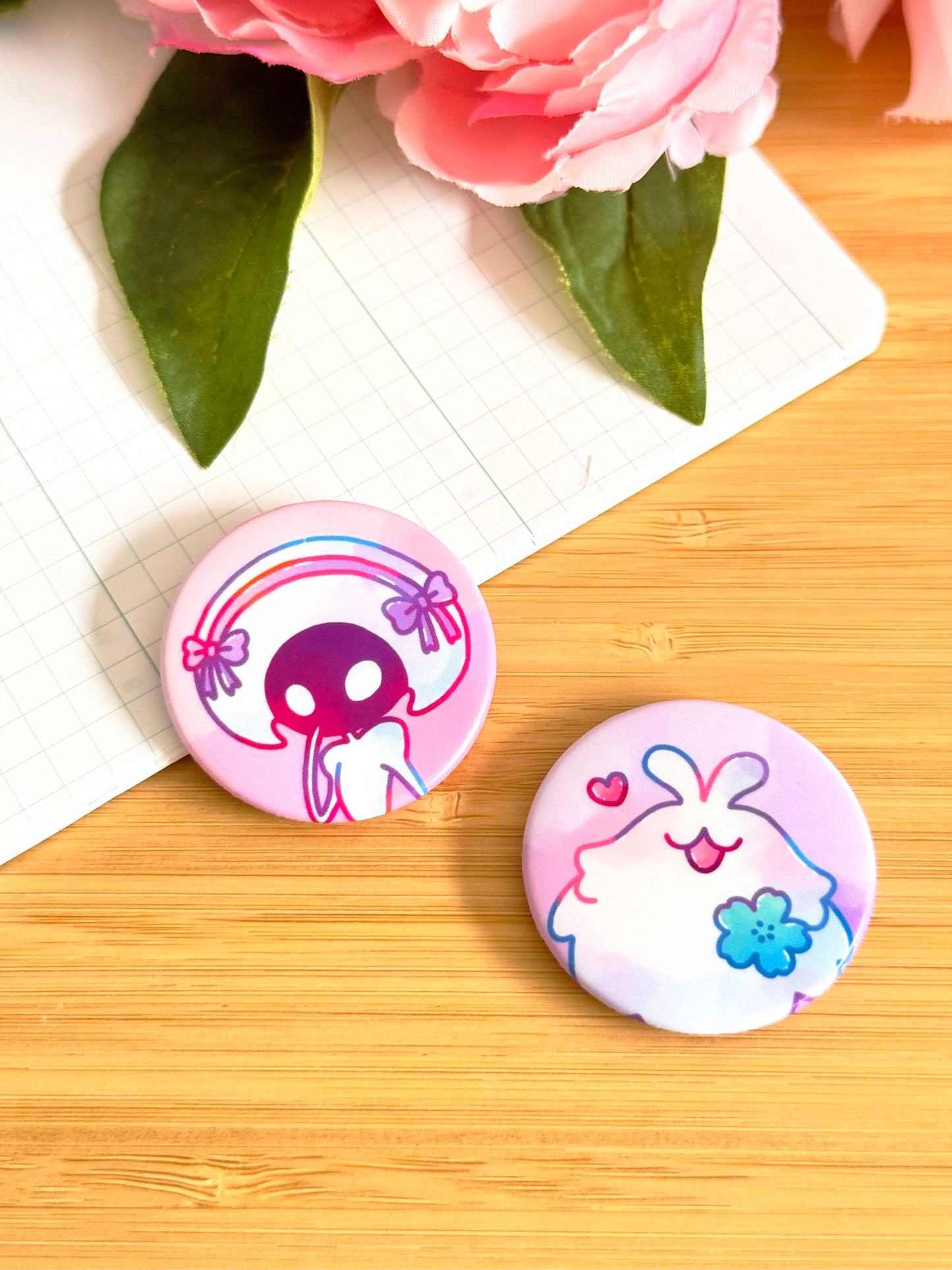Silksong Button Magnet Set