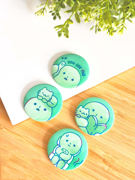 Smiski Button Magnet Set