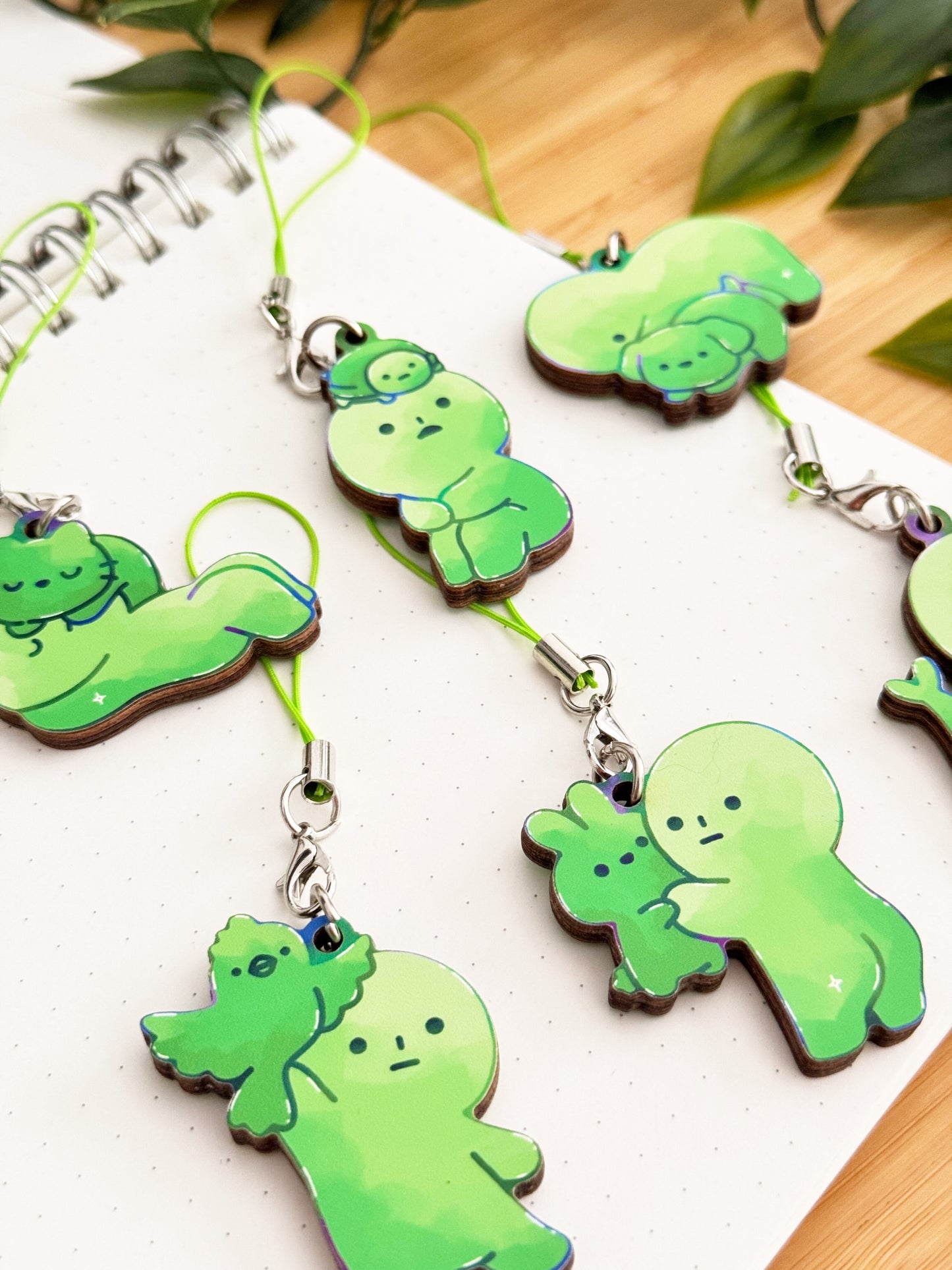 Petski Gacha Wooden Charms