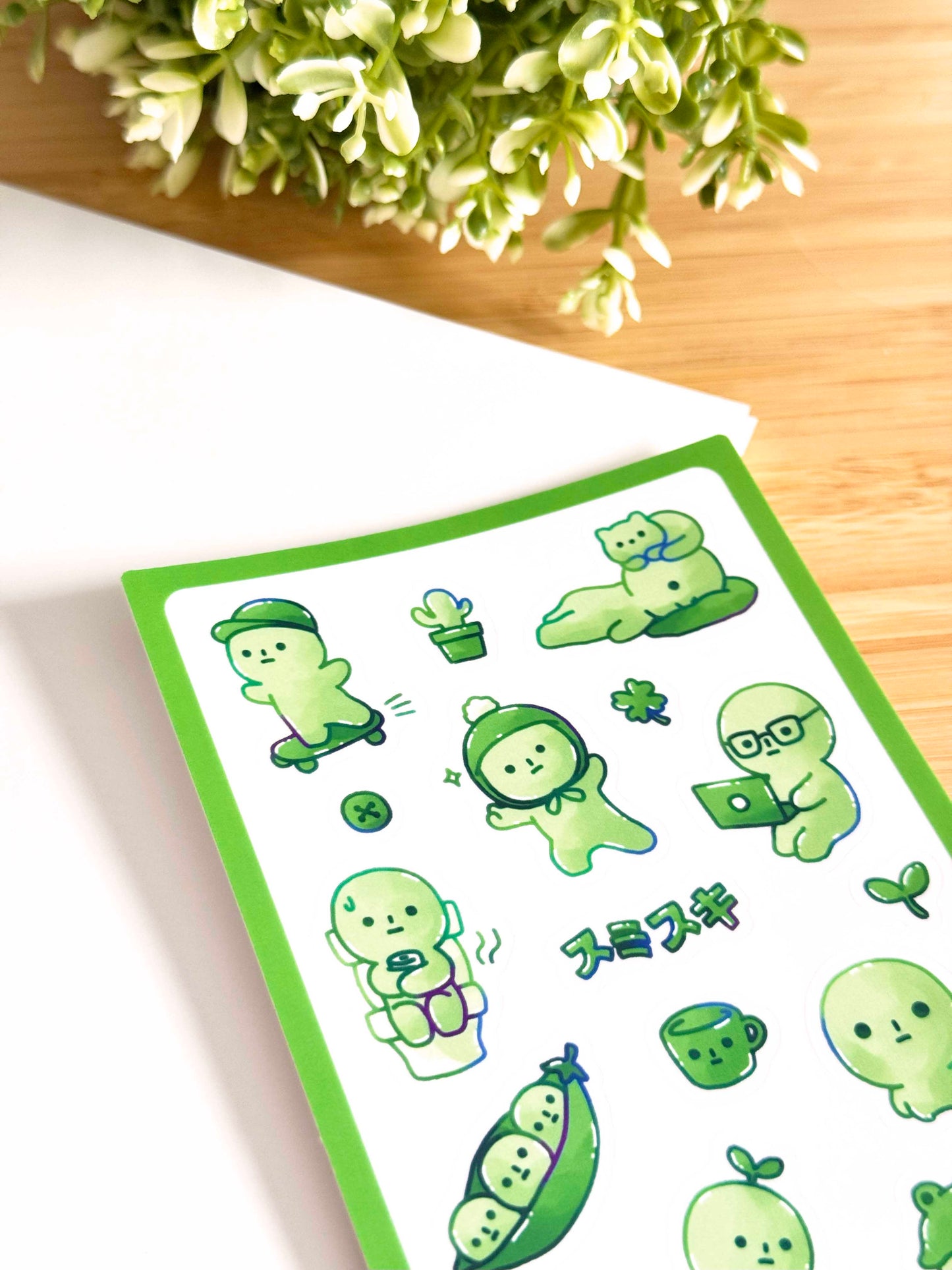 Daily Life as a Smiski Sticker Sheet