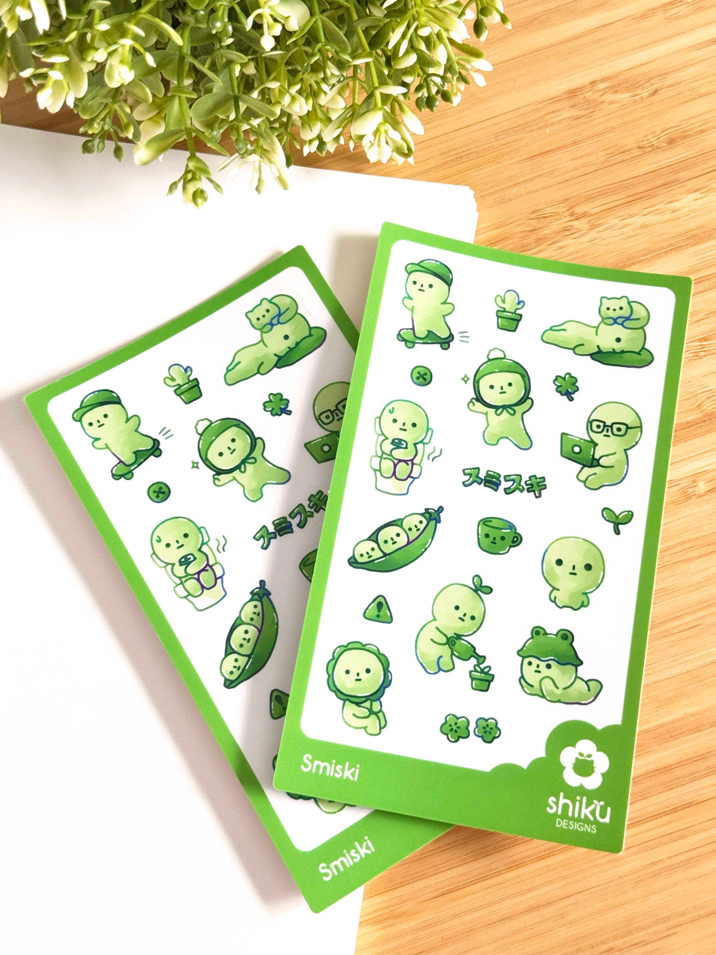 Daily Life as a Smiski Sticker Sheet