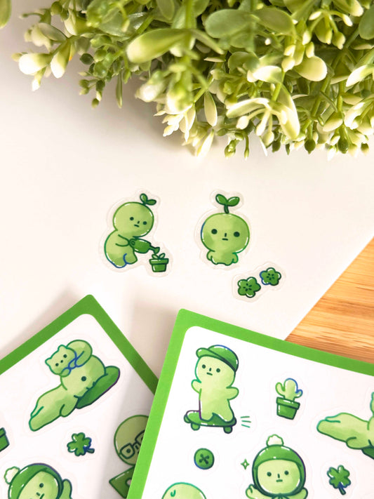 Daily Life as a Smiski Sticker Sheet