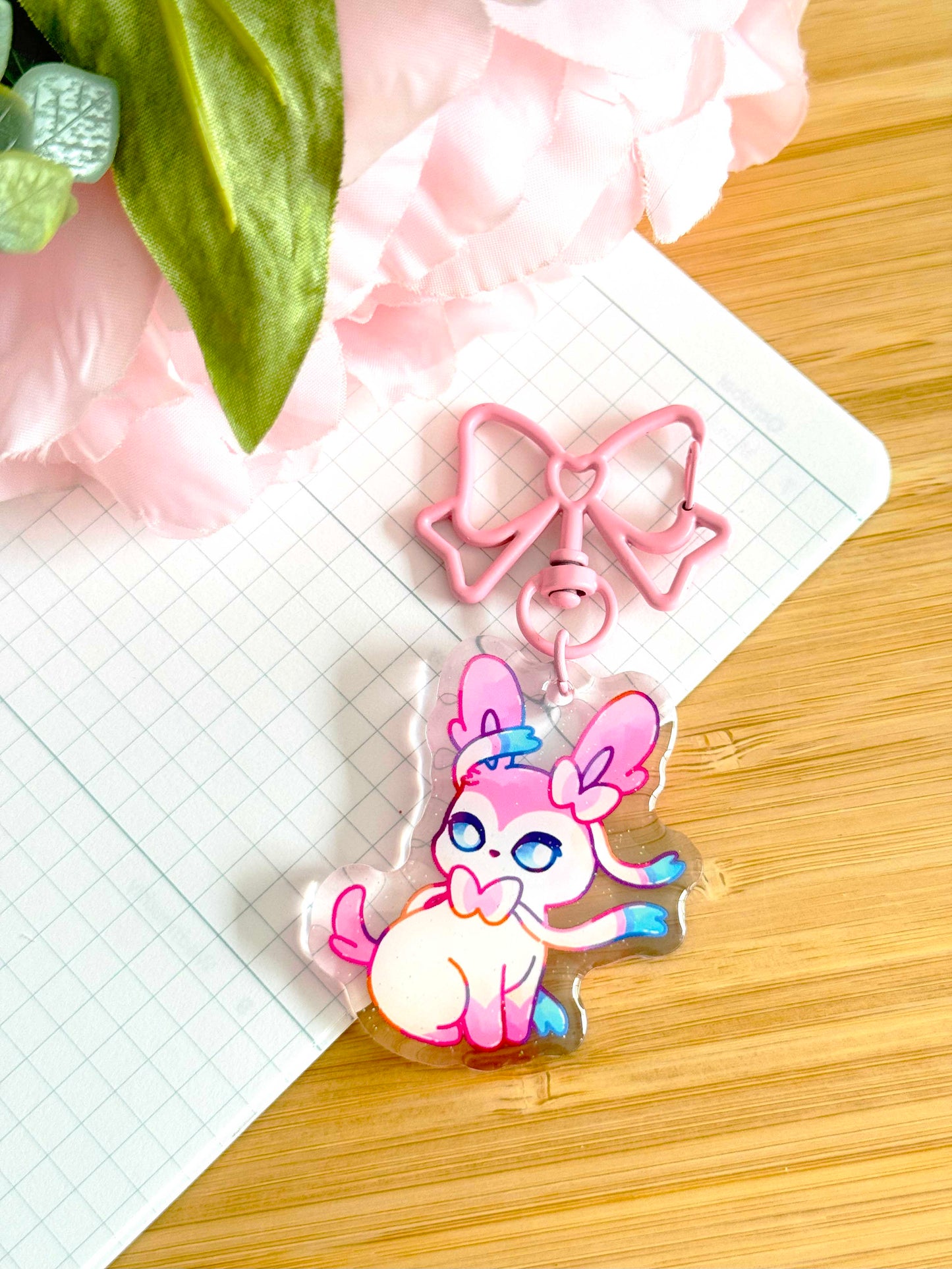 Sylveon Keychain