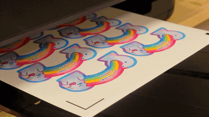 Printable Premium Matte Vinyl Sticker Paper