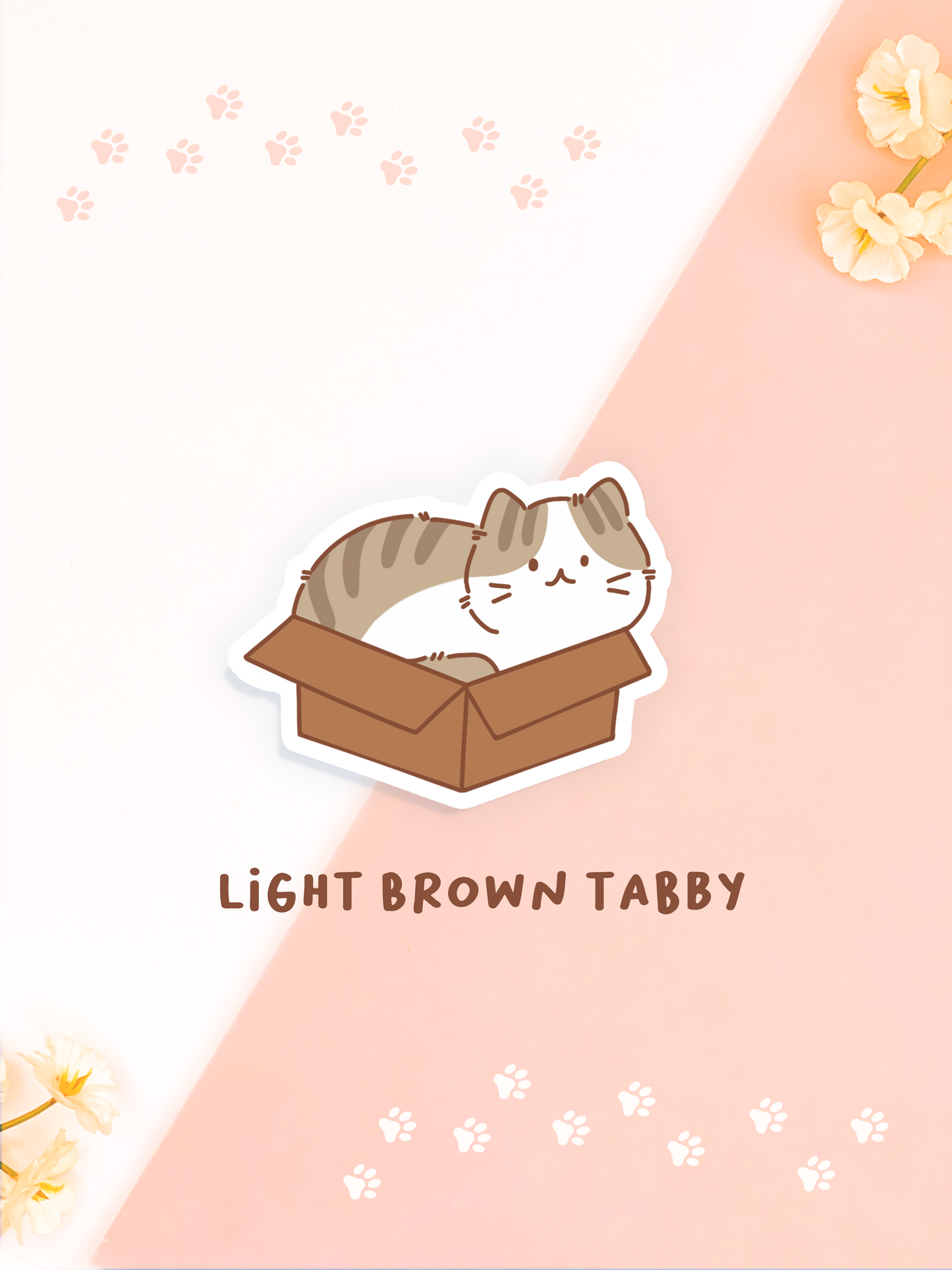 Cat in Boxes Stickers
