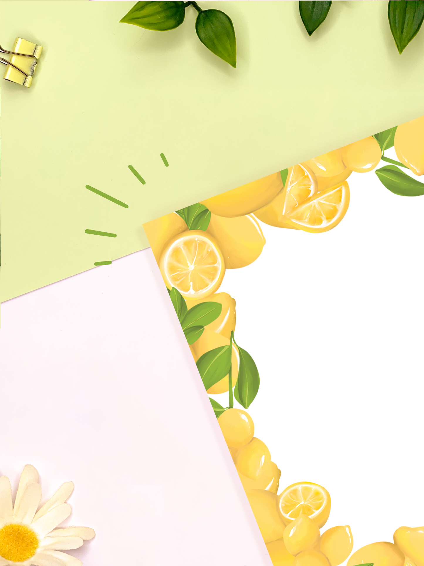 Lemon Memo Pad