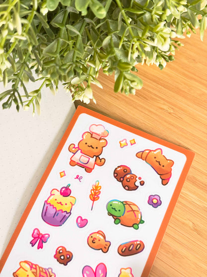 Bakery Bites Sticker Sheet