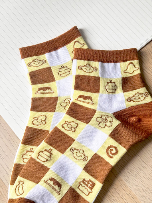 Monkey Go Bananas Low Cut Socks