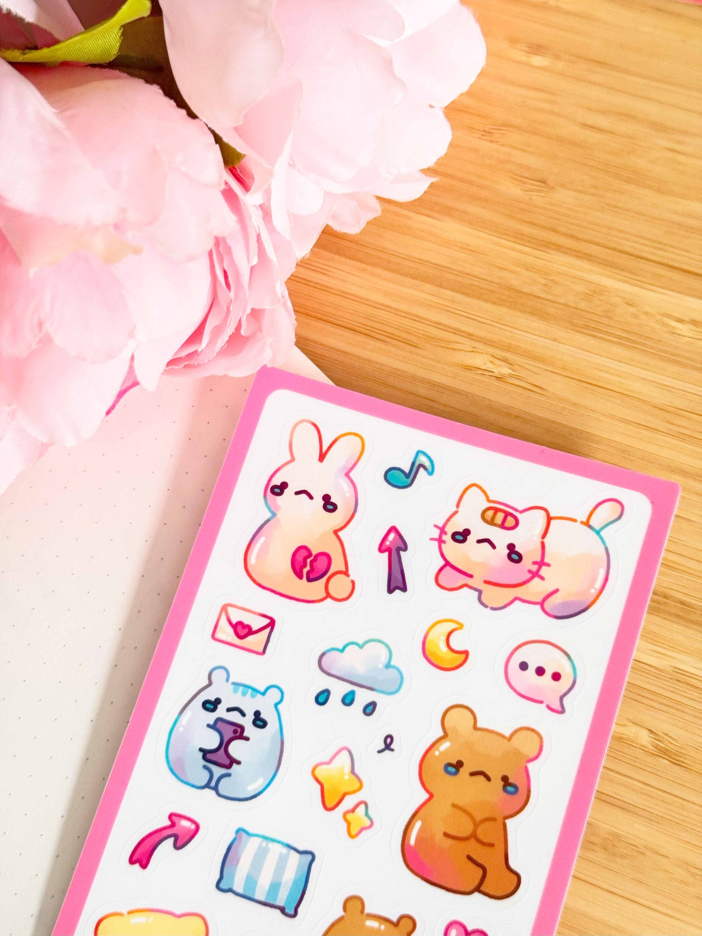 Cry Babies Sticker Sheet