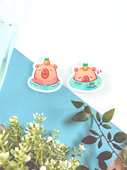 Capybara Stickers