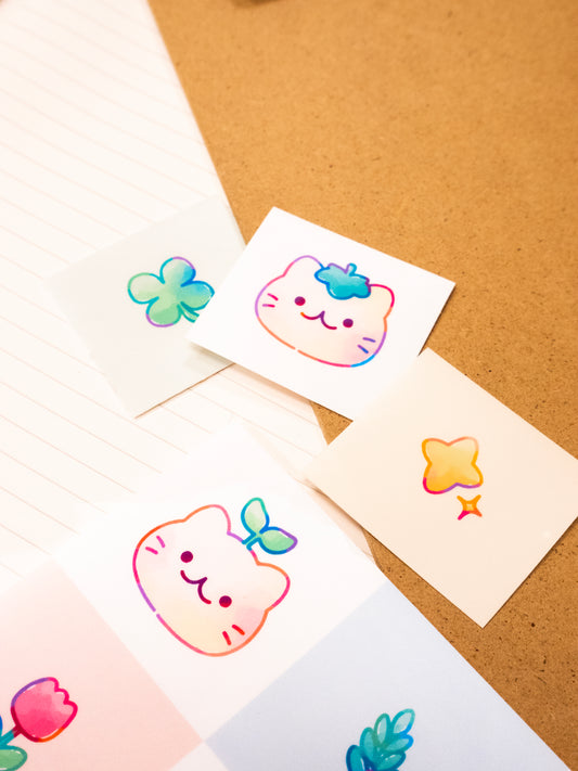 [MATTE] Self Adhesive Clear Cold Laminate A4