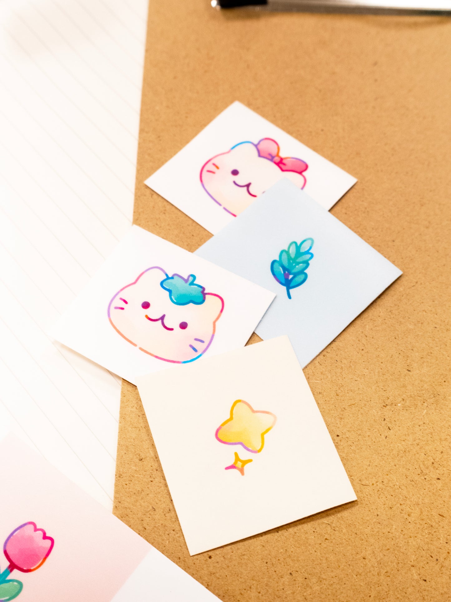 [MATTE] Self Adhesive Clear Cold Laminate A4