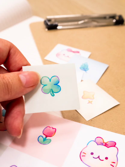 [MATTE] Self Adhesive Clear Cold Laminate A4