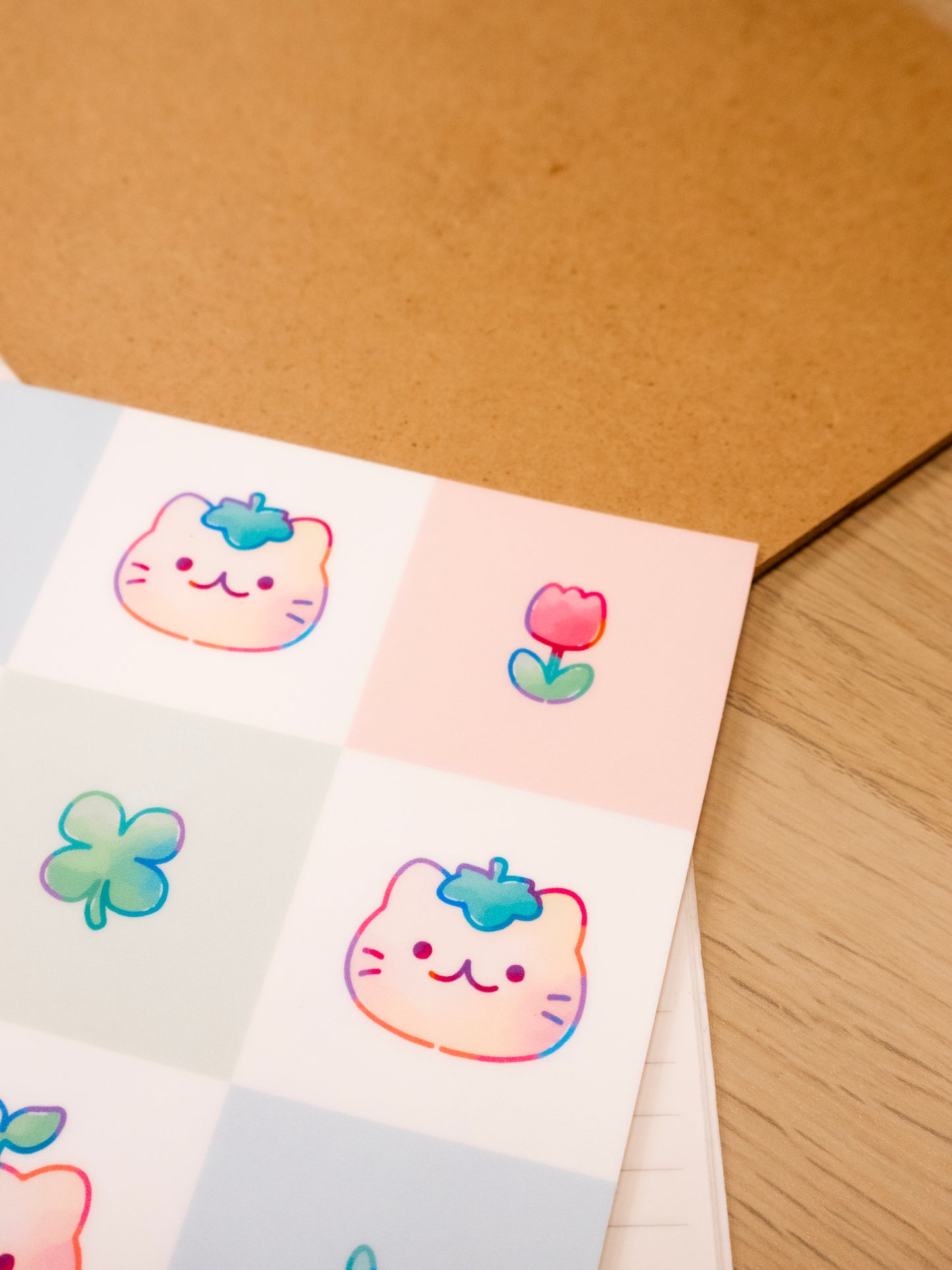[MATTE] Self Adhesive Clear Cold Laminate A4