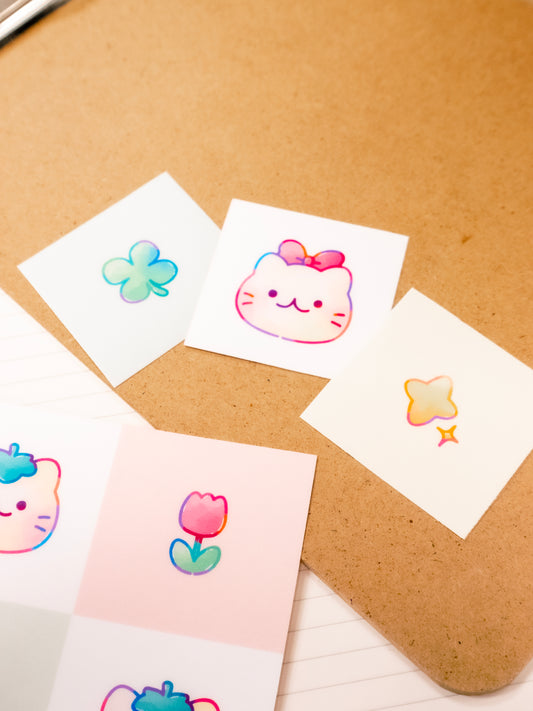 [SATIN] Self Adhesive Clear Cold Laminate A4