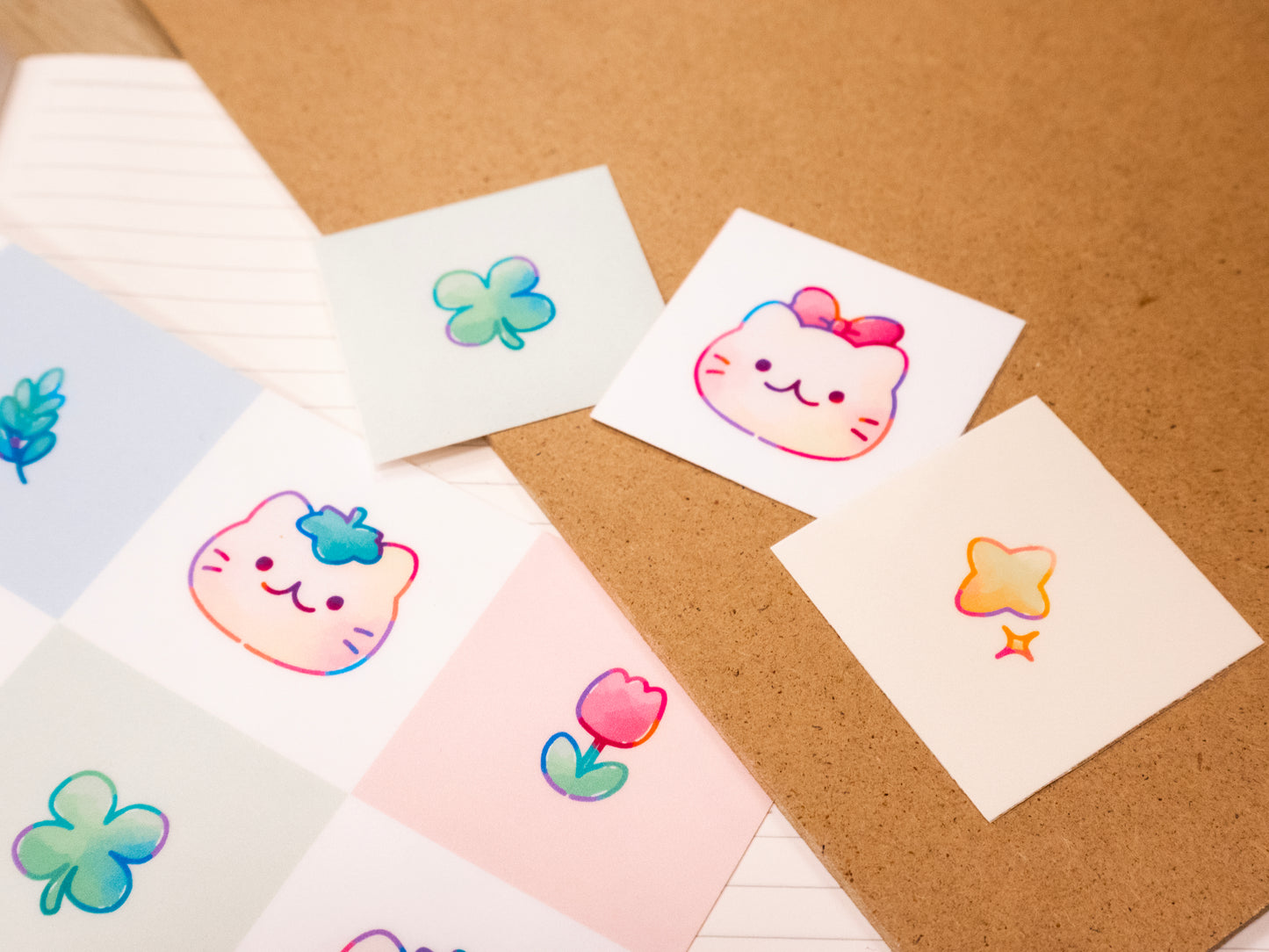 [SATIN] Self Adhesive Clear Cold Laminate A4