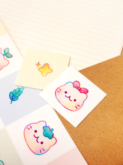 [SATIN] Self Adhesive Clear Cold Laminate A4