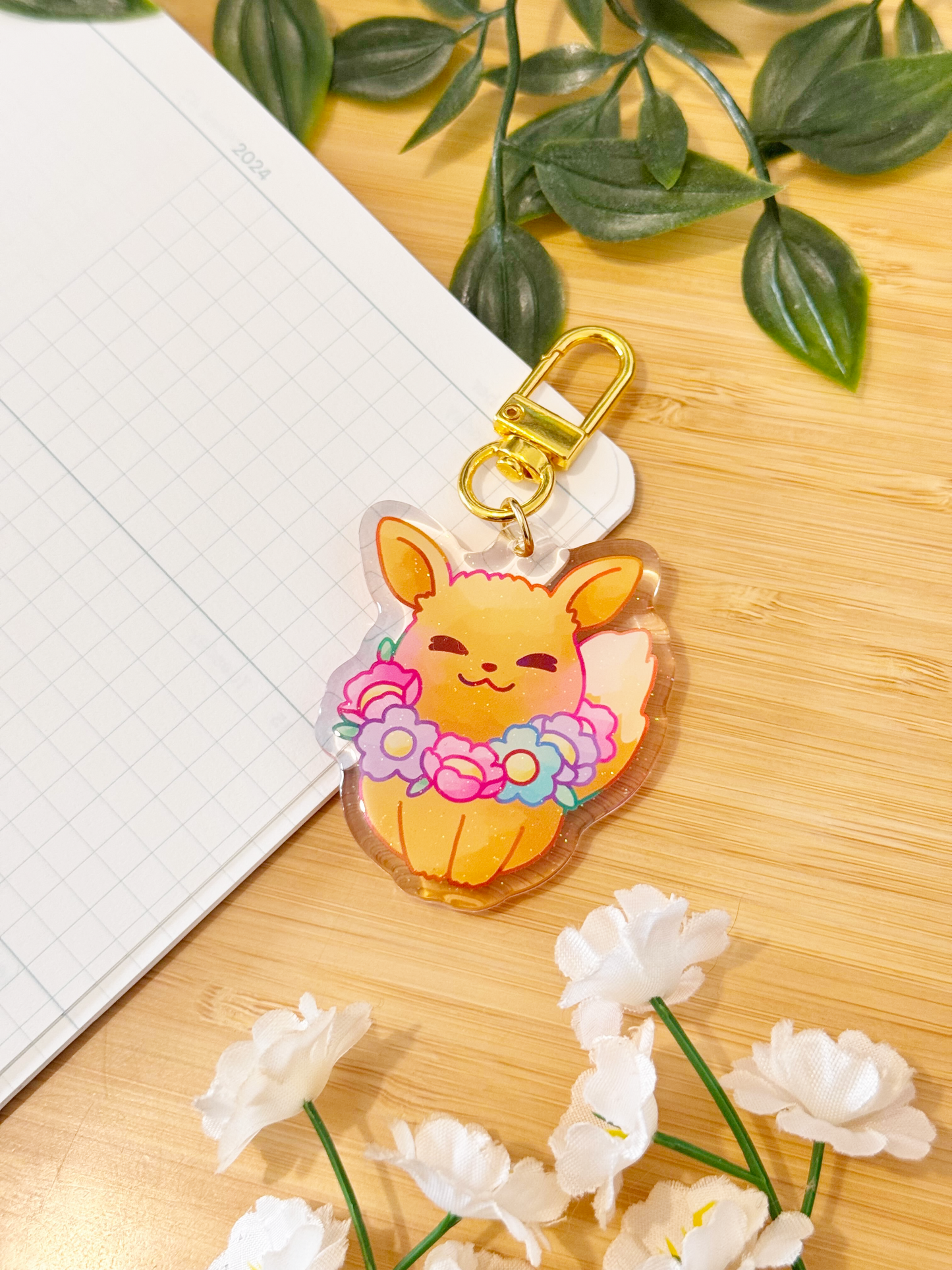 Eeevee Keychain