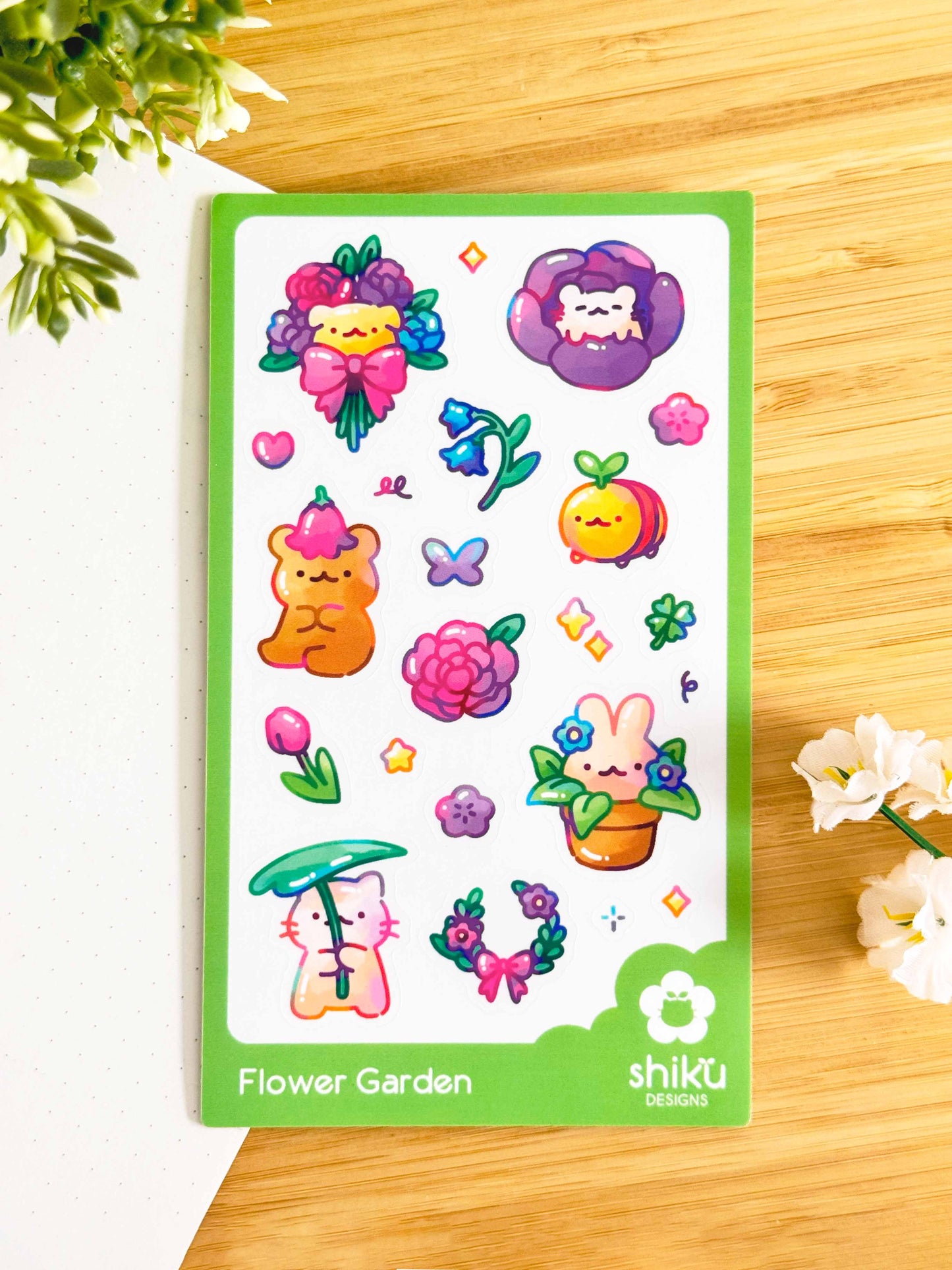 Flower Garden Sticker Sheet