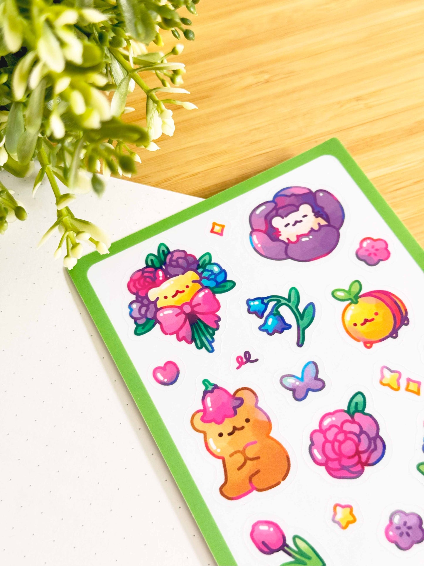 Flower Garden Sticker Sheet