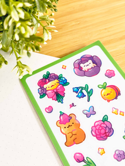 Flower Garden Sticker Sheet