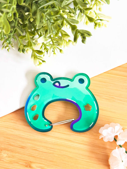 Frog Acrylic Carabiner