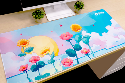 Flowers by Day XXL Deskmat