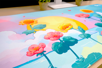 Flowers by Day XXL Deskmat