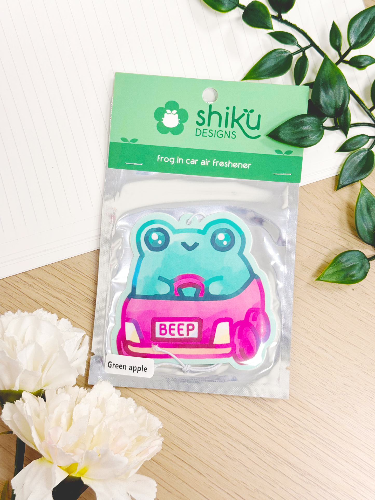 Frog Car Beep Beep Air Freshener